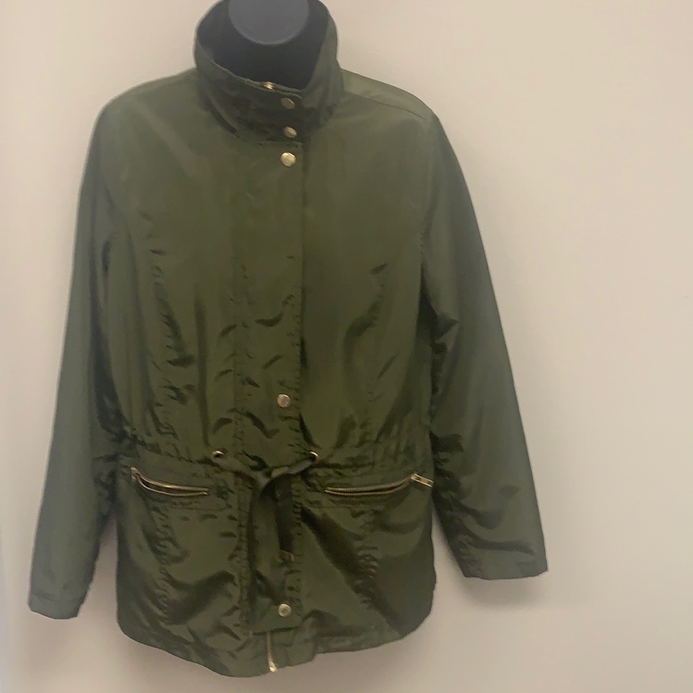 Jason Maxwell Zip/Button Shell Jacket - image 1